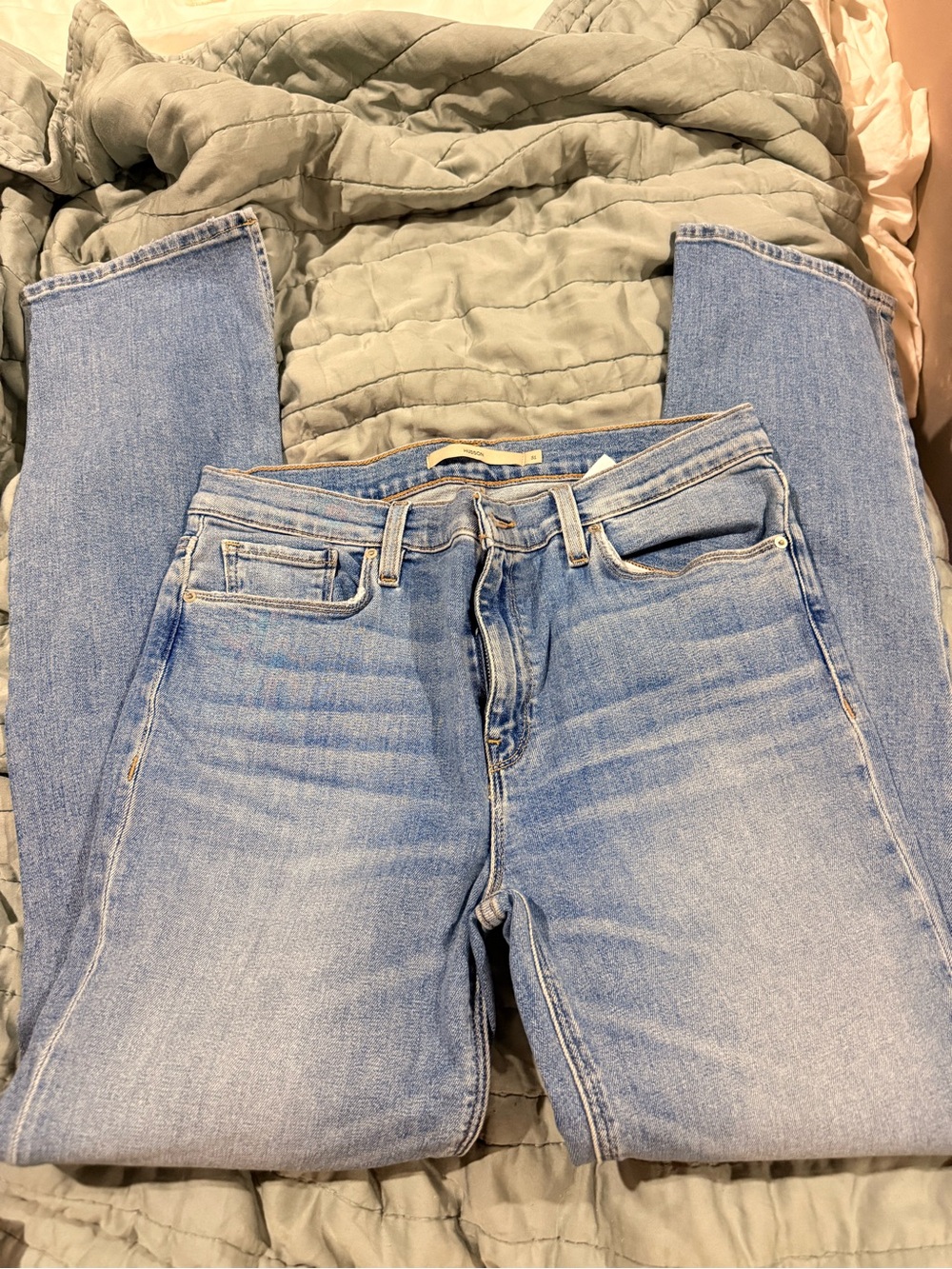 Hudson Jeans Light Wash Straight Leg Women's Jeans